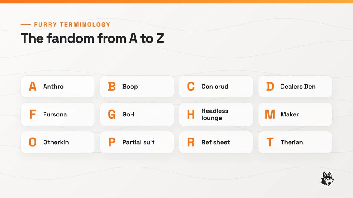 Furry Terminology Glossary: Fandom Terms Explained A to Z