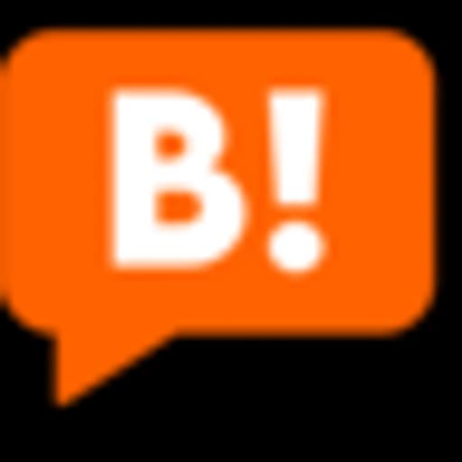 BARQ exclamation mark speech-bubble logo