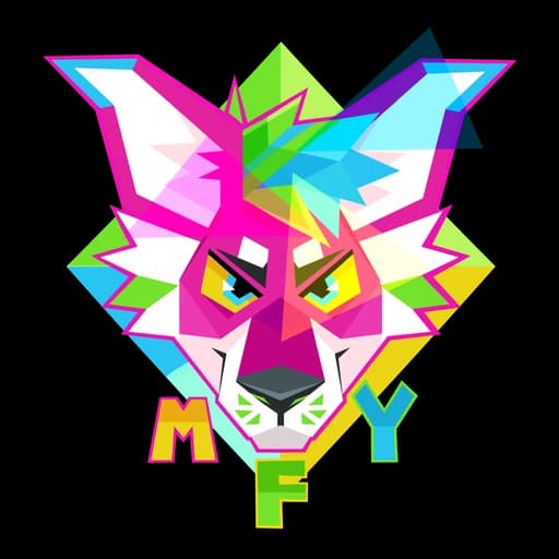 Made Fur You multicolour animal-head logo