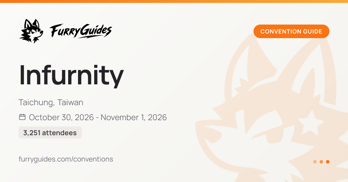Infurnity 2026 | Taichung Furry Convention