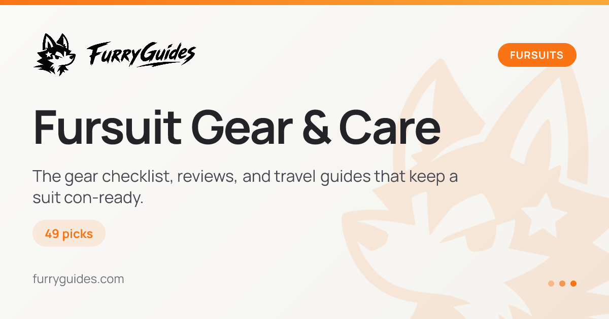 Fursuit Gear & Care: Checklist & Reviews | FurryGuides