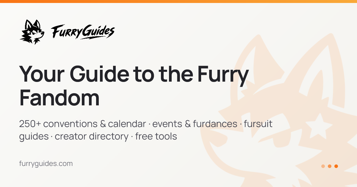 FurryGuides: 190+ Furry Conventions, Fursuit Guides & Tools
